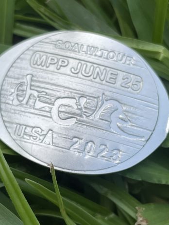 Commemorative Coin SOALW 2023 Tour Sterling Silver Necklace